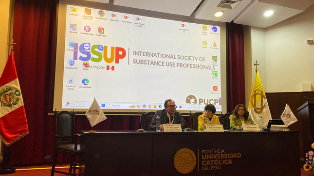 Especialistas en adicciones de Instituto Nacional de Salud Mental “HD-HN” Participan en II conferencia anual de ISSUP 2024