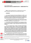 Vista preliminar de documento Resolución de Oficina de Administración N° D000065-2022-IRTP-OA - Primera modificación del Plan Anual de Contrataciones 2022