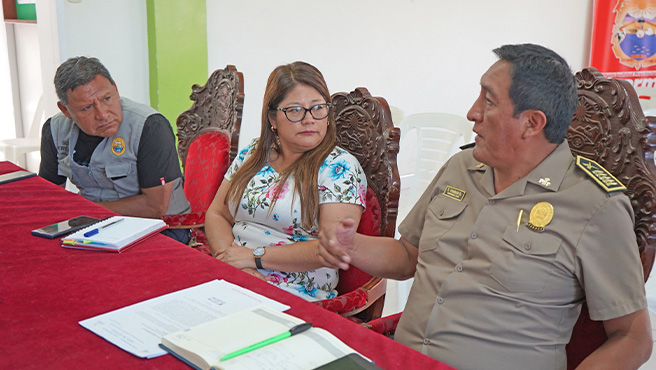 Serenazgo y policía trabajan de la mano por la seguridad ciudadana en Huarmey