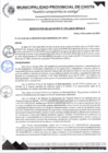 Vista preliminar de documento RESOLUCIÓN DE ALCALDÍA N°191-2024-MPCH-A