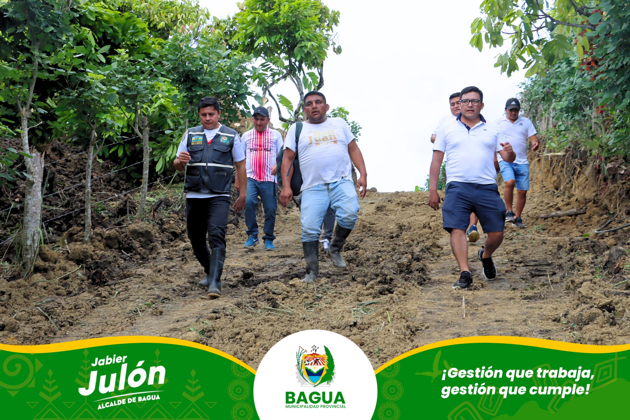 Mas de 25 Km de trochas carrozables para Copall铆n