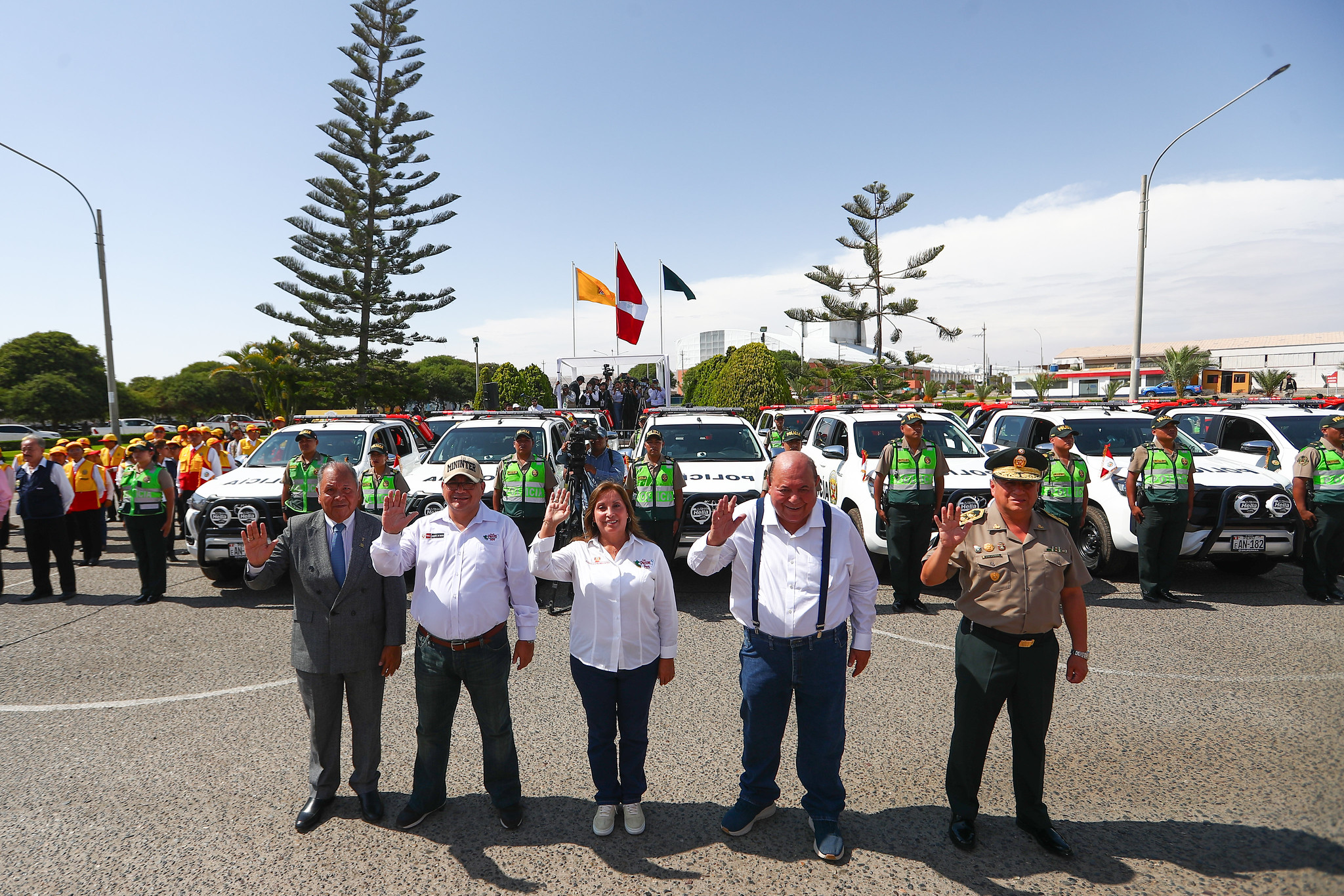 GORE Tacna entrega treinta patrulleros a la PNP