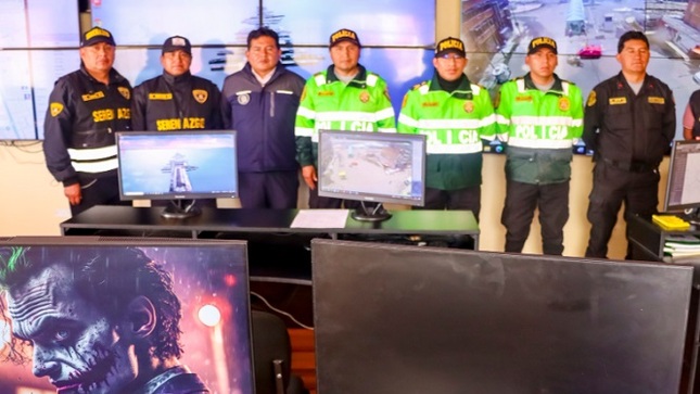 Municipalidad de Puno y la policía nacional del Perú unidos por la seguridad en la Festividad de la Candelaria 2025