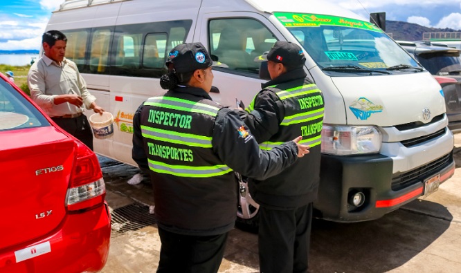 Gerencia de Transporte y Seguridad Vial refuerza compromiso con la seguridad ciudadana a través de operativo inopinado