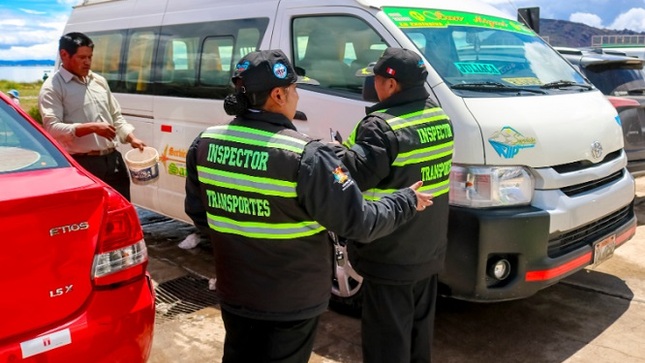 Gerencia de Transporte y Seguridad Vial refuerza compromiso con la seguridad ciudadana a través de operativo inopinado