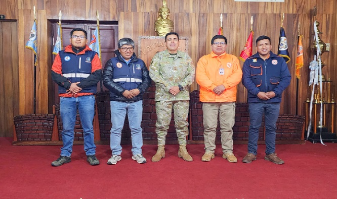 Municipalidad Provincial de Puno se prepara para enfrentar emergencias por intensas lluvias
