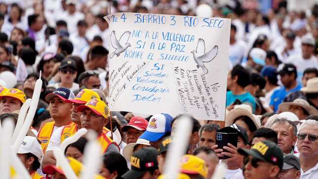 Gran Marcha Por La Paz: 5 Mil Personas Se Congregaron Para Gritar A Viva Voz “Basta De Violencia”