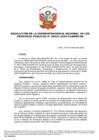 Vista preliminar de documento Resolución de la Superintendencia Nacional de los Registros Públicos N.° 022-2025-SUNARP/SN