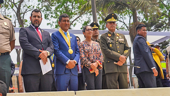 sesión solemne por el 105º aniversario de nuestro querido distrito del Rímac