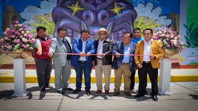 Inauguración de los murales "GRAFFIKUNA 2024"
