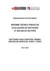 Vista preliminar de documento ITPES 005-2025 - Software para creación  diseño y edición de gráficos  audio y video F 