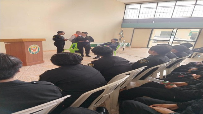 DRTC capacita a futuras policías en normativas y reglamento de tránsito
