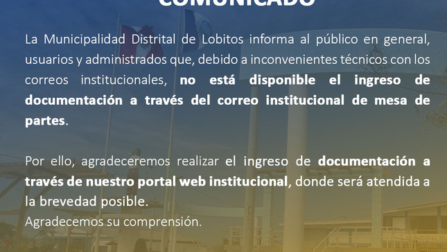 Archivo JPG de Comunicado