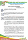 Vista preliminar de documento Decreto de Alcaldía N°001-2025/MDLP/A