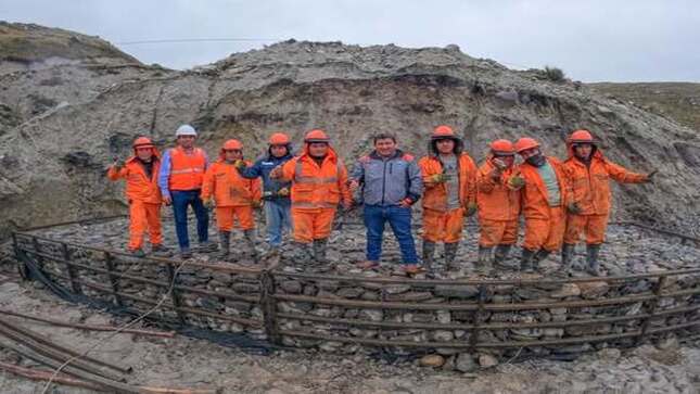 Trabajos en marcha en la Vía Catac a Succha Huari