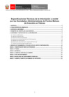 Vista preliminar de documento Especificaciones Técnicas de la Información a remitir por las SAFM de Inversión en Valores 