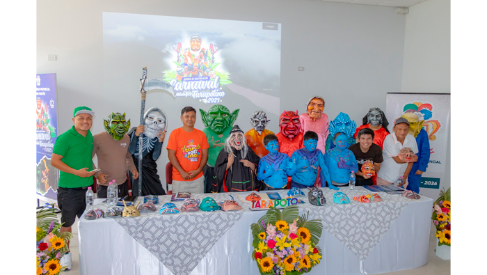 Lanzamiento de Carnaval Mitol贸gico Tarapotino 2025.