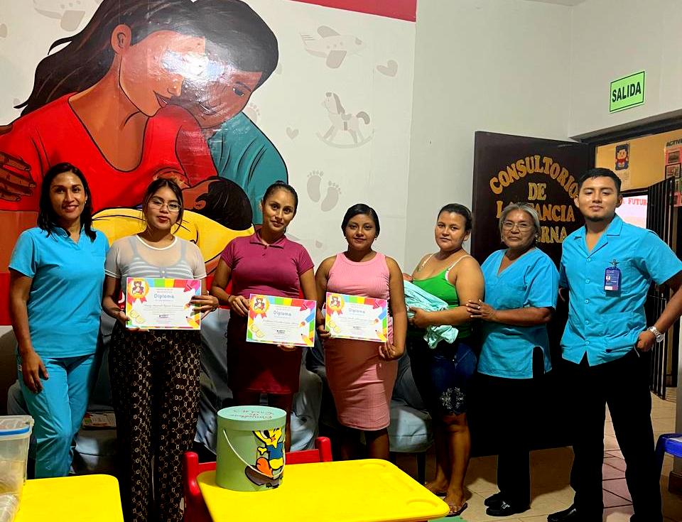 Actividad busca promover la lactancia materna exclusiva en recién nacidos