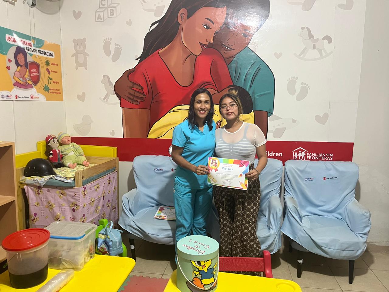 Actividad busca promover la lactancia materna exclusiva en recién nacidos