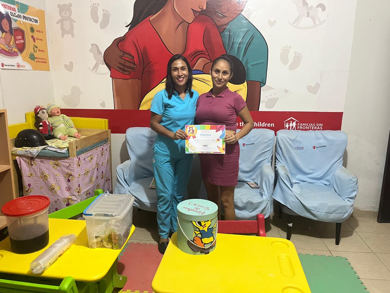 Actividad busca promover la lactancia materna exclusiva en recién nacidos
