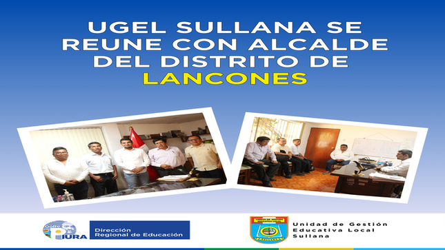 Reunión Alcalde de Lancones