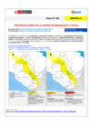 Vista preliminar de documento Aviso Meteorológico DZ7 - No 044-2025- Precipitaciones en la sierra de Tacna y Moquegua