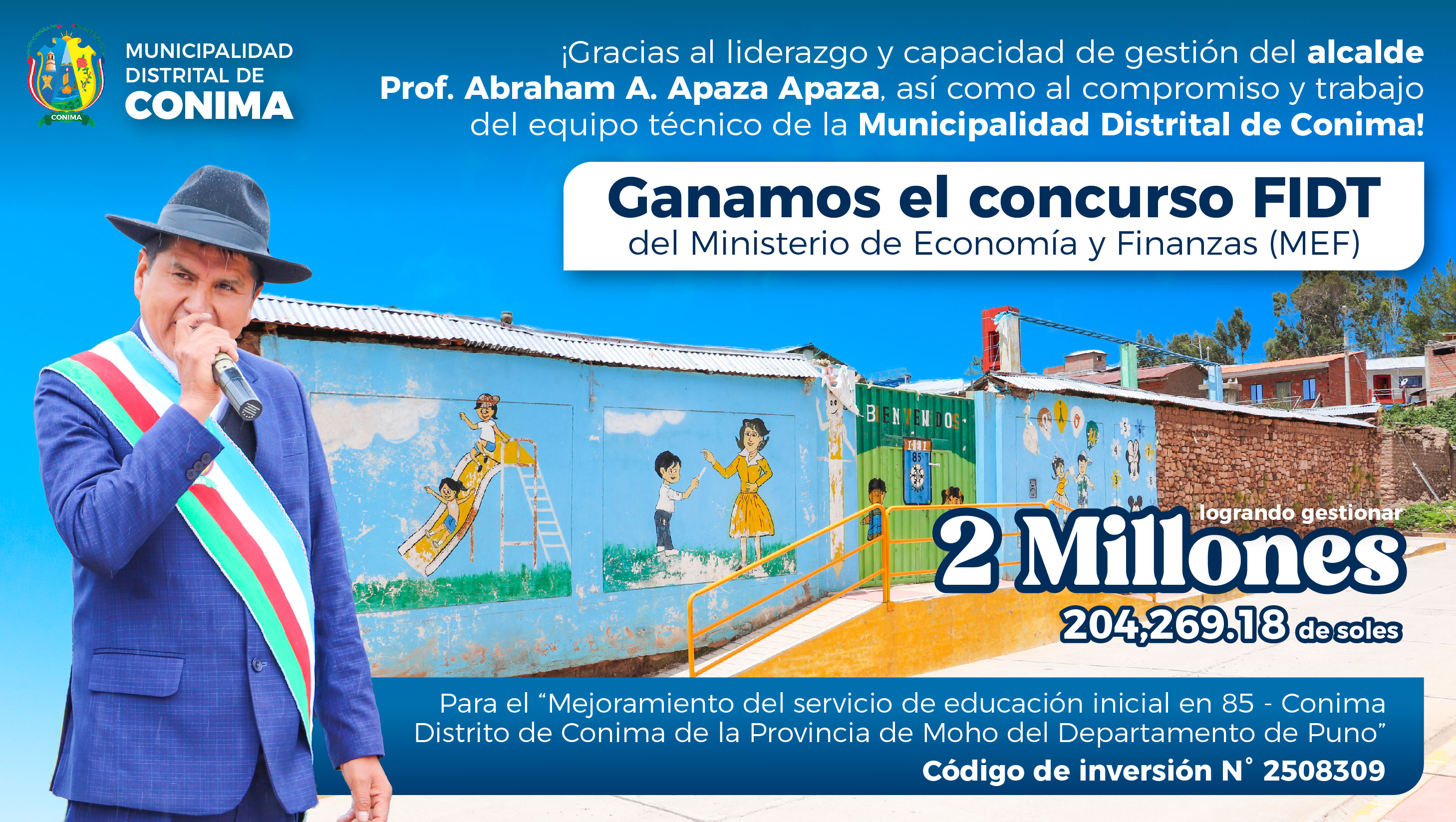 Ganamos concurso FIDT 2024