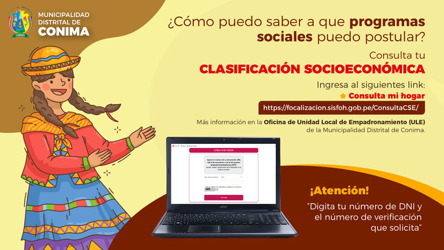 verificar tu Clasificación Socioeconómica (CSE)