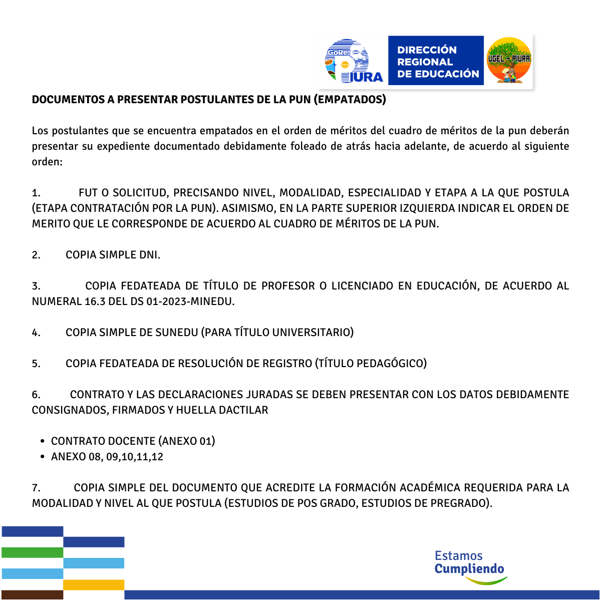 comunicado