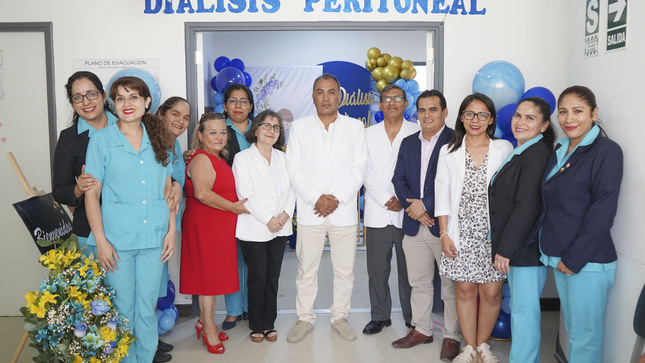 Refuerzan atención a pacientes que llevan tratamiento en casa con nueva Unidad de Diálisis Peritoneal del Hospital Regional Lambayeque