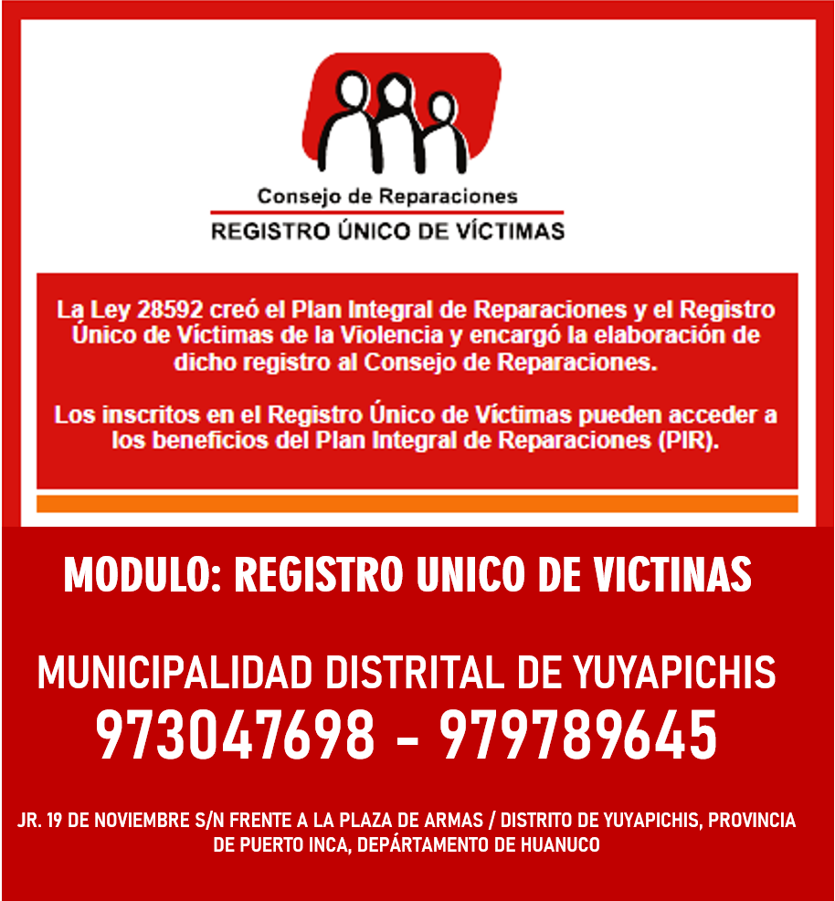 APERTURA DE RUV