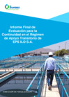 Vista preliminar de documento Informe de la Evaluación de la continuidad en el RAT de EPS ILO S.A.