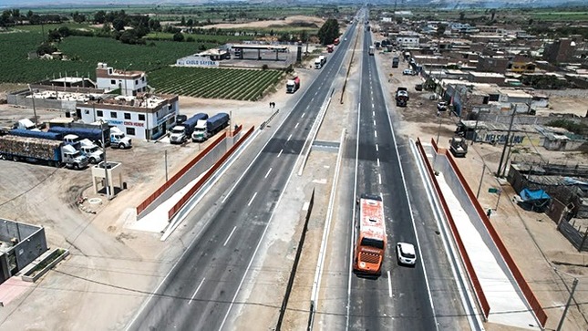MTC culminó dos pasos a desnivel en Huaura y Barranca que mejorarán la seguridad vial 