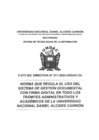 Vista preliminar de documento Directiva N° 011-2023-UNDAC-CU - Norma que Regula el Uso del Sistema de Gestión Documental en todos los trámites administrativos y académicos con Firma Digital en la UNDAC