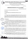 Vista preliminar de documento ORDENANZA MUNICIPAL N°026-2024-MPCH