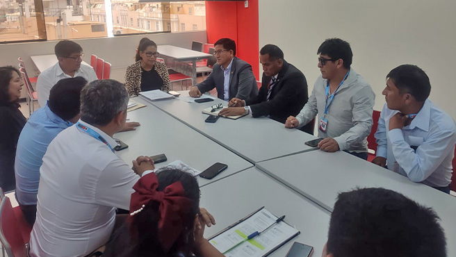 Alcalde provincial de Huarmey gestiona ante Provias descentralizado la viabilización de importante proyecto vial que une a la costa