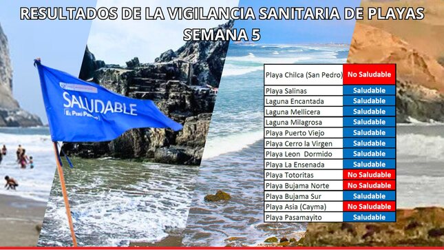 Playas Saludables 2025 de la RIS Chilca Mala - 5ta Semana
