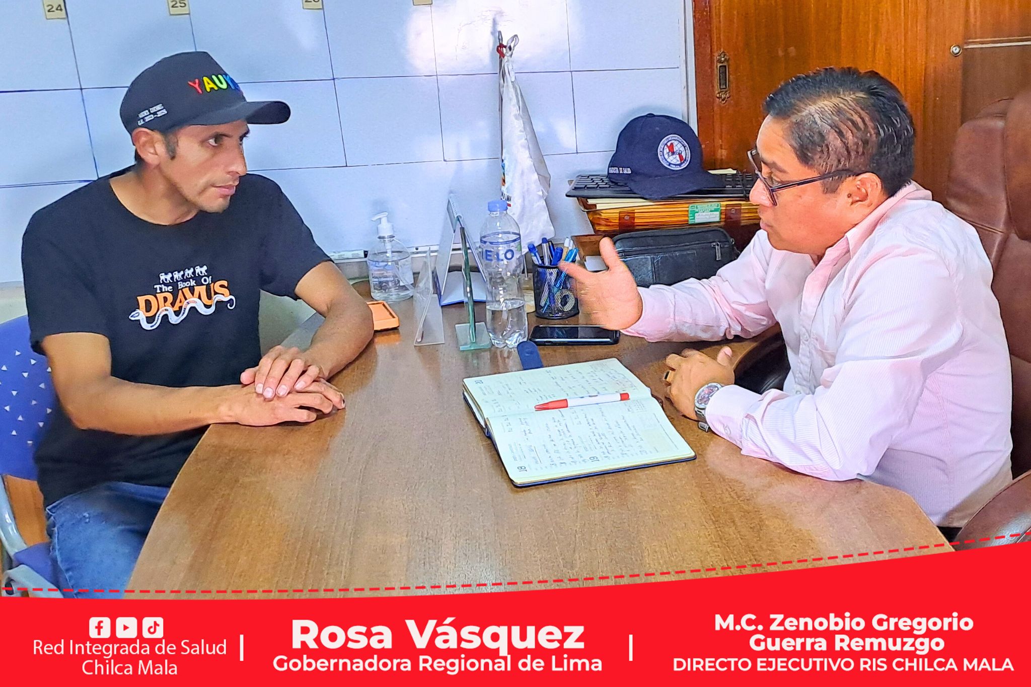 Director Ejecutivo de la RIS Chilca Mala sostiene reunión con la municipalidad distrital de Ayavirí