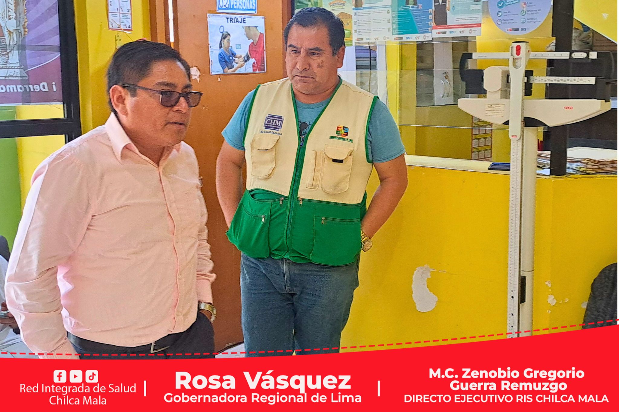 RIS Chilca Mala supervisa el Centro de Salud Mental Comunitario "Valle de la Esperanza"