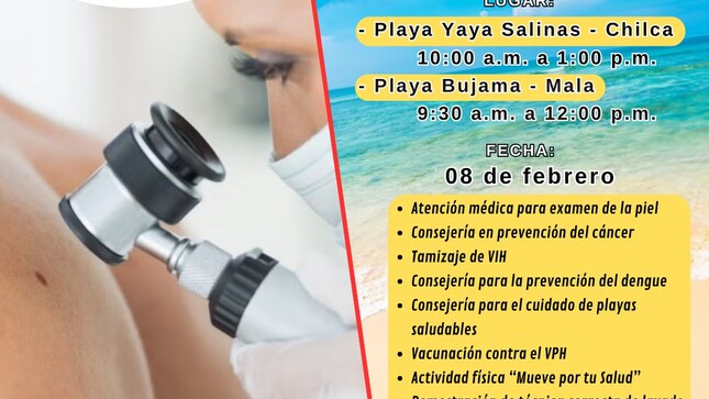 RIS Chilca Mala invita a participar de atenciones de salud por el Día del Lunar