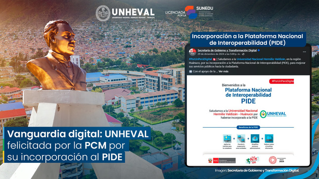 Reconocimiento por la PCM