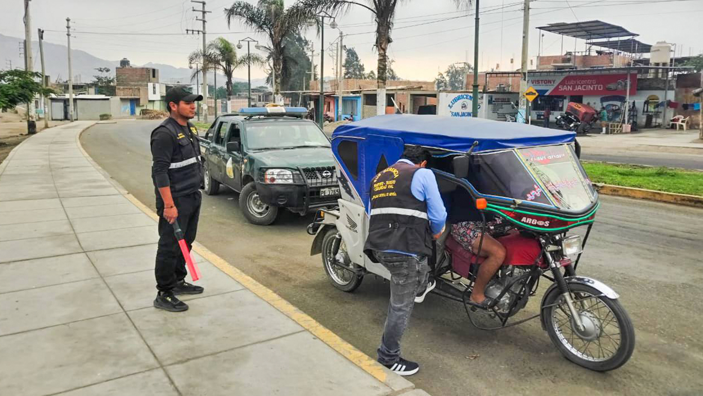 Mano dura con el transporte informal