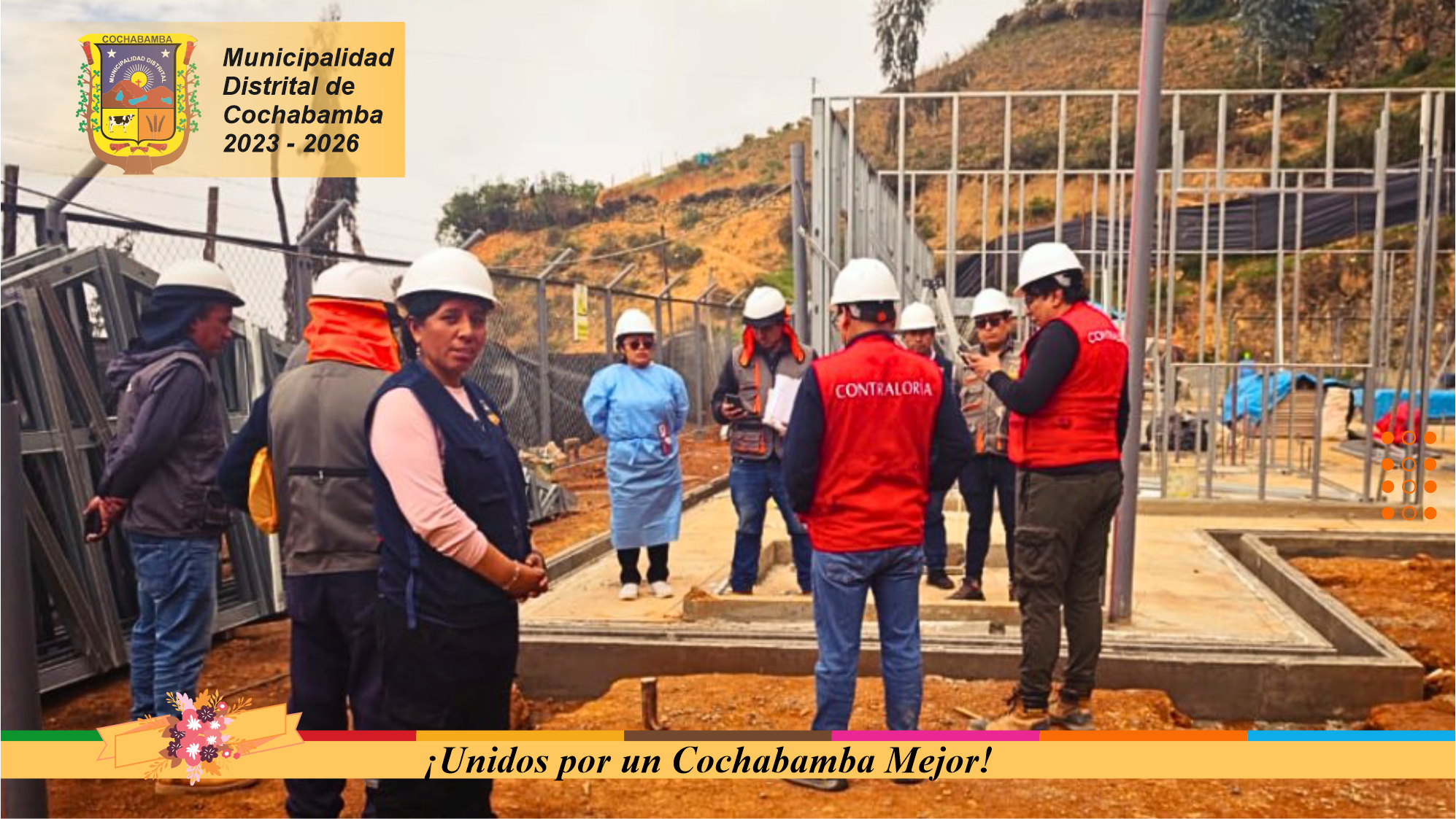 Contraloria realiza Verificacion de Obras en Cochabamba