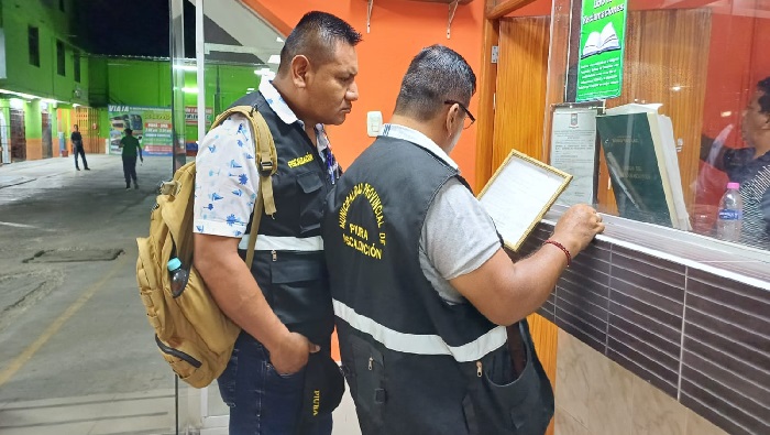 Inspección a empresas de transporte