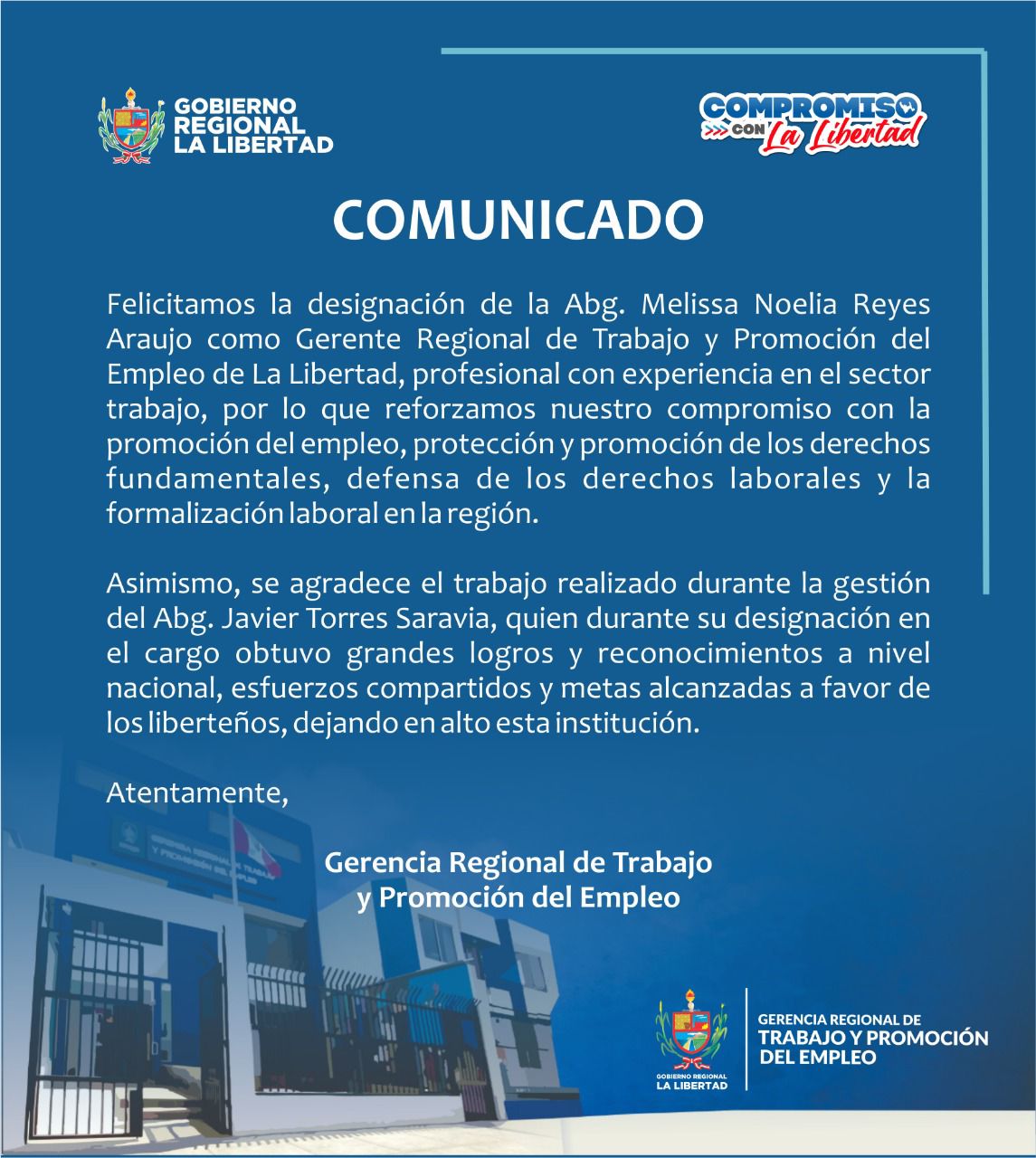 Designacion Gerente Melissa Reyes