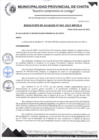 Vista preliminar de documento RESOLUCIÓN DE ALCALDÍA N°001-2025-MPCH-A