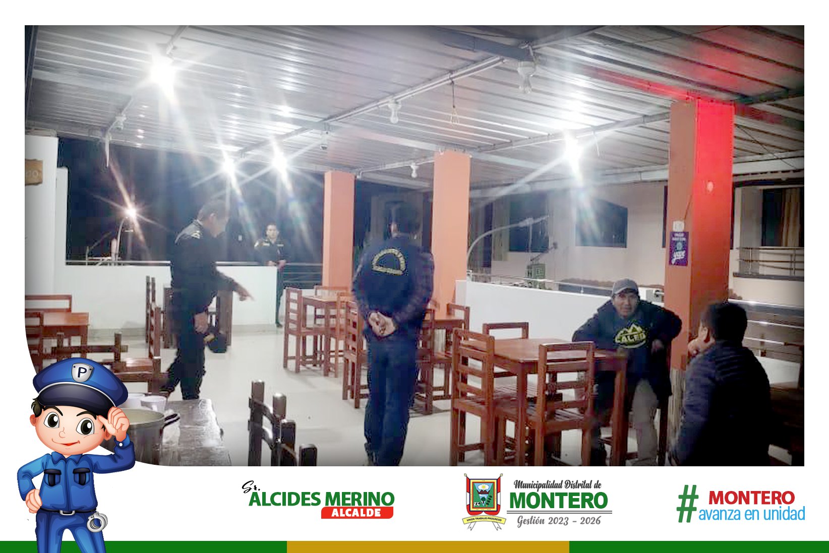 MDM Realiza Operativo Inopinado en Restaurantes y Bares