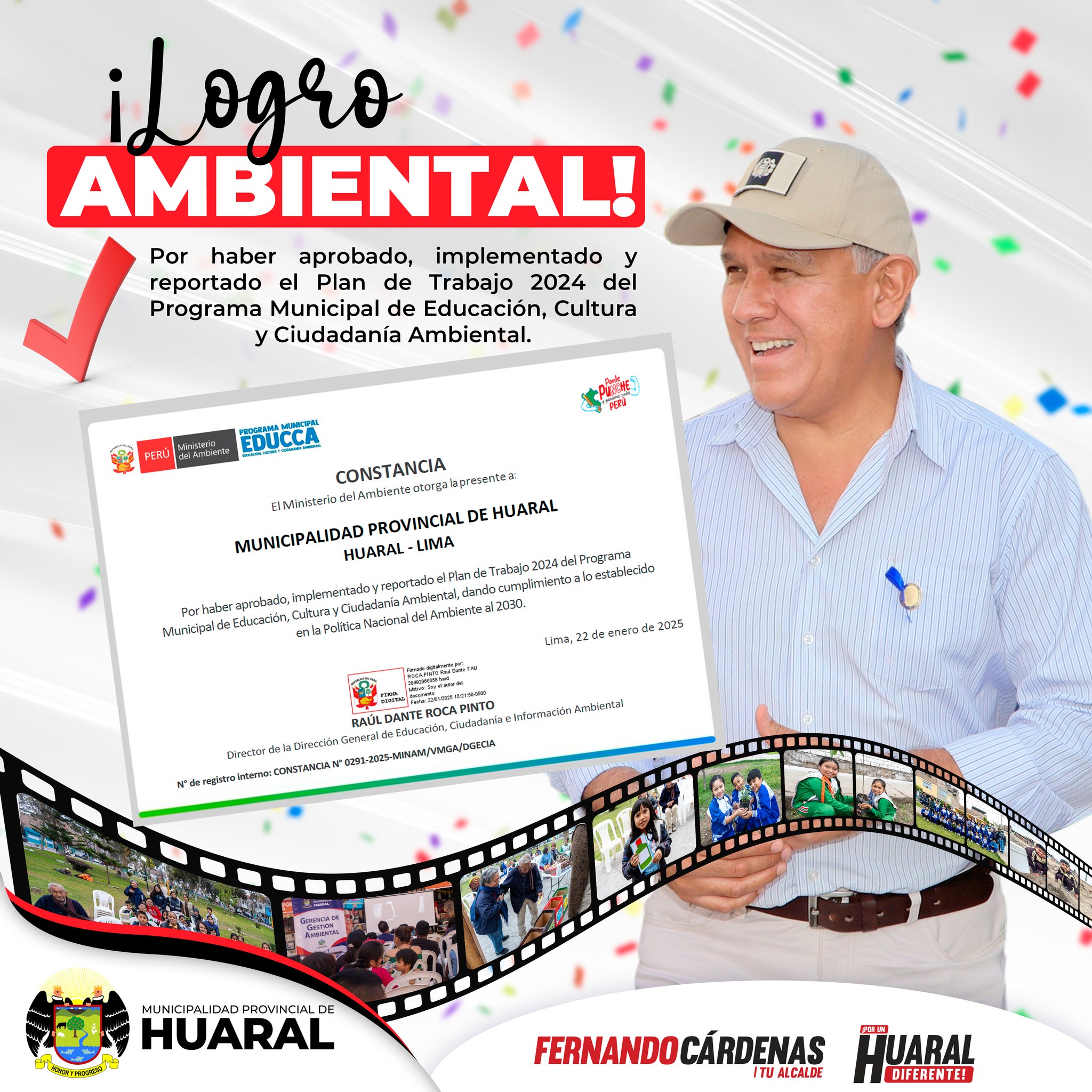 ¡Logro ambiental para Huaral!