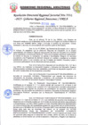 Vista preliminar de documento 3.Resolucion Directoral Regional Sectorial N° 0551-2025-DREA- Aprueba Comité y Convoca el proceso de selección
