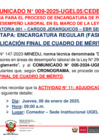 Vista preliminar de documento COMUNICADO 009-2025-UGEL05-CEDE2025 // PROCESO DE ENCARGATURA 2025 // PUBLICACIÓN FINAL DE CUADRO DE MÉRITO